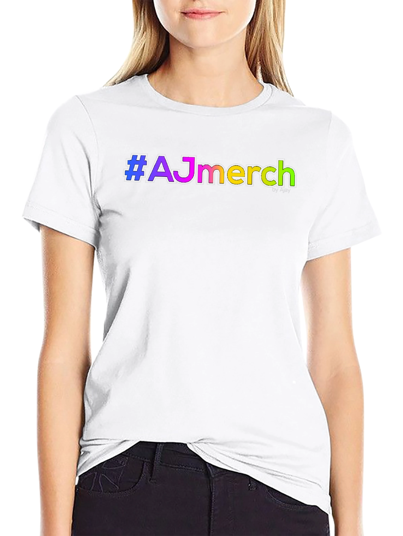 AJ Merch T-Shirt - Stylish Black Tee