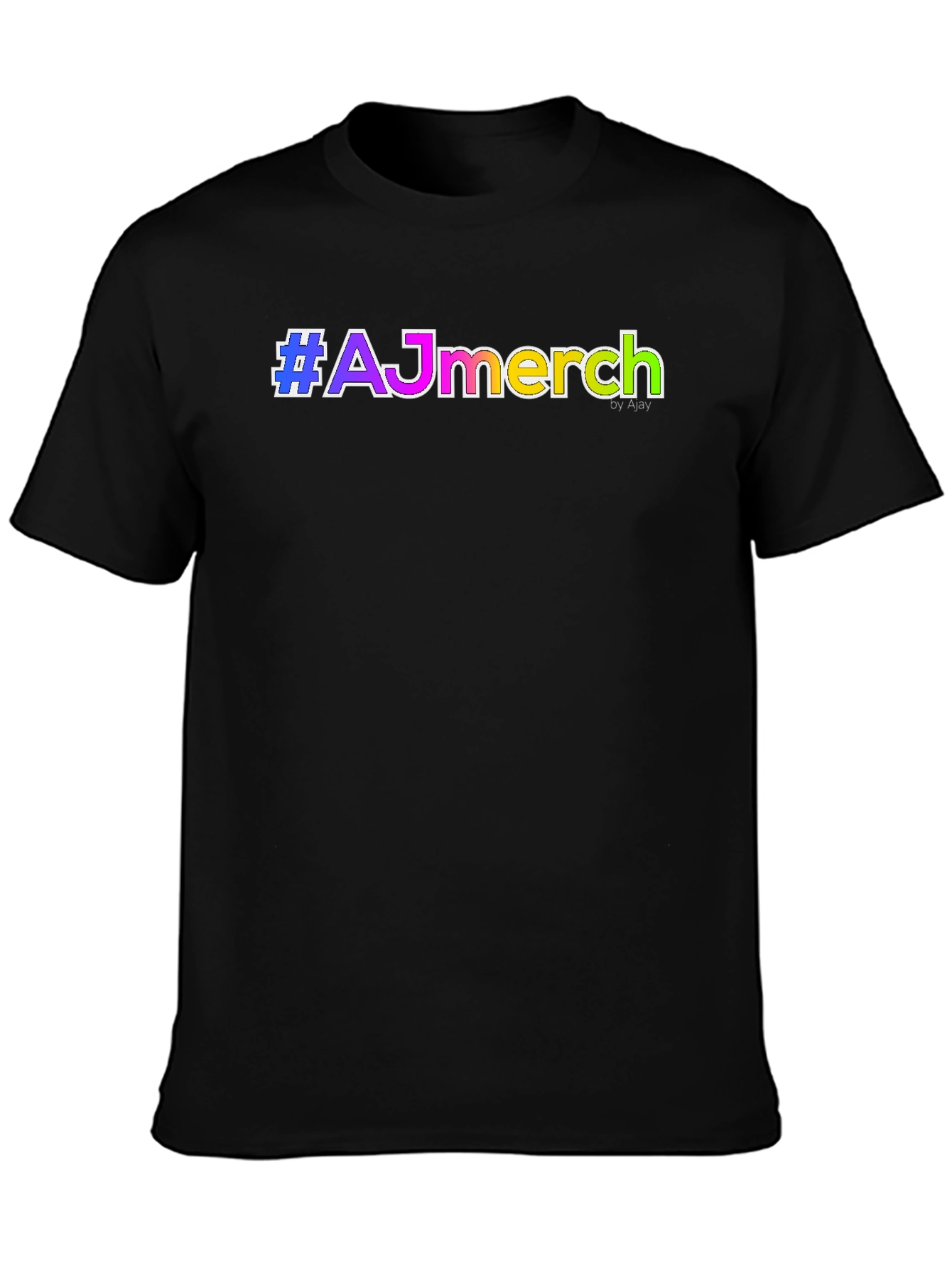 AJ Merch T-Shirt - Stylish Black Tee