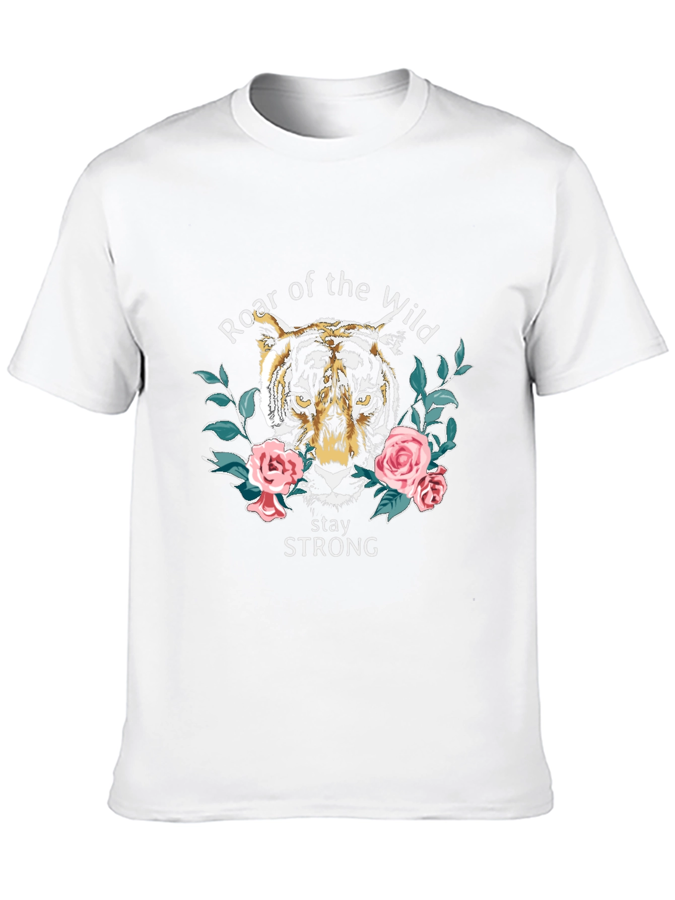 Roar of the Wild Graphic Tee - Stay Strong