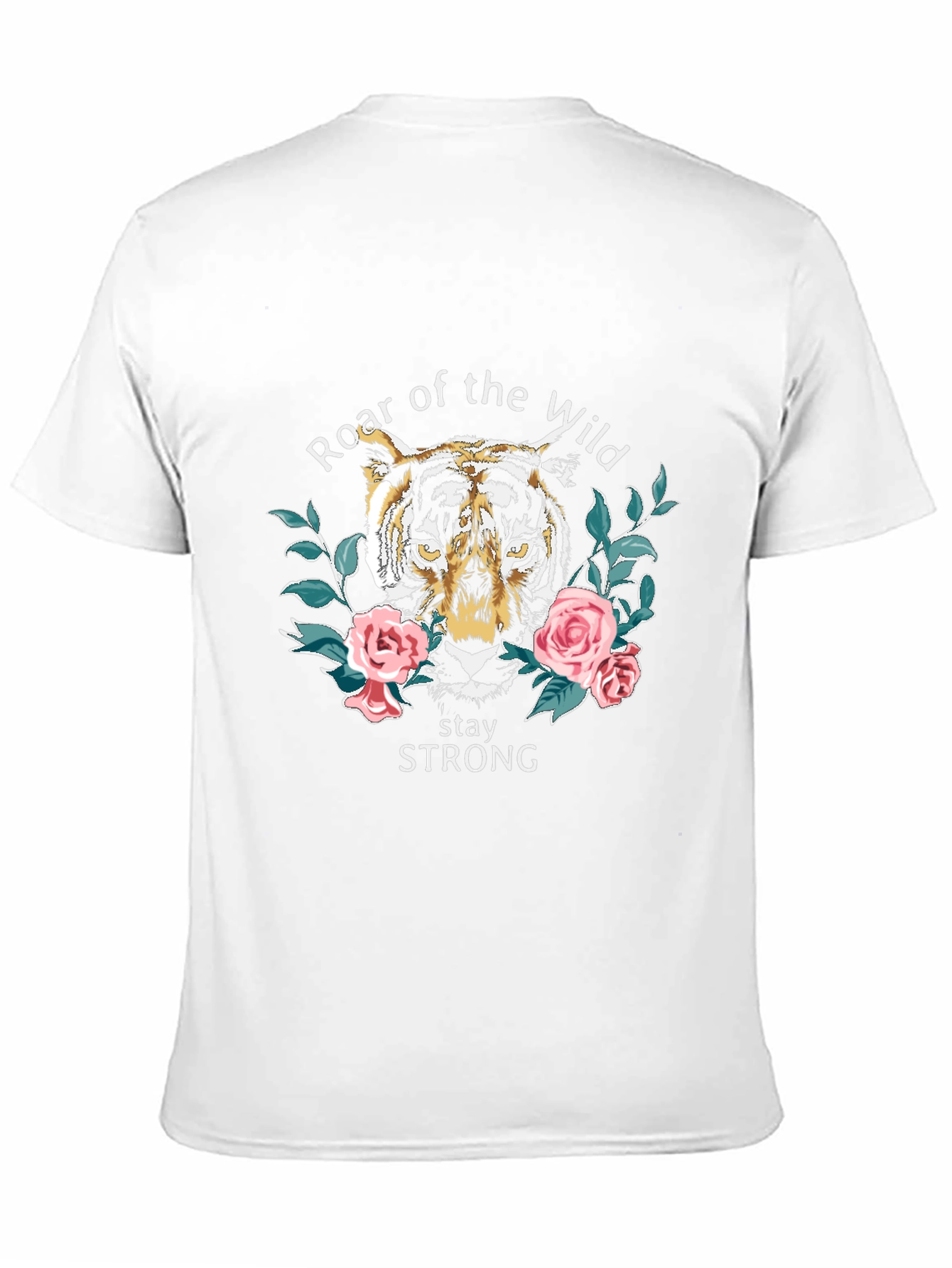 Roar of the Wild Graphic Tee - Stay Strong