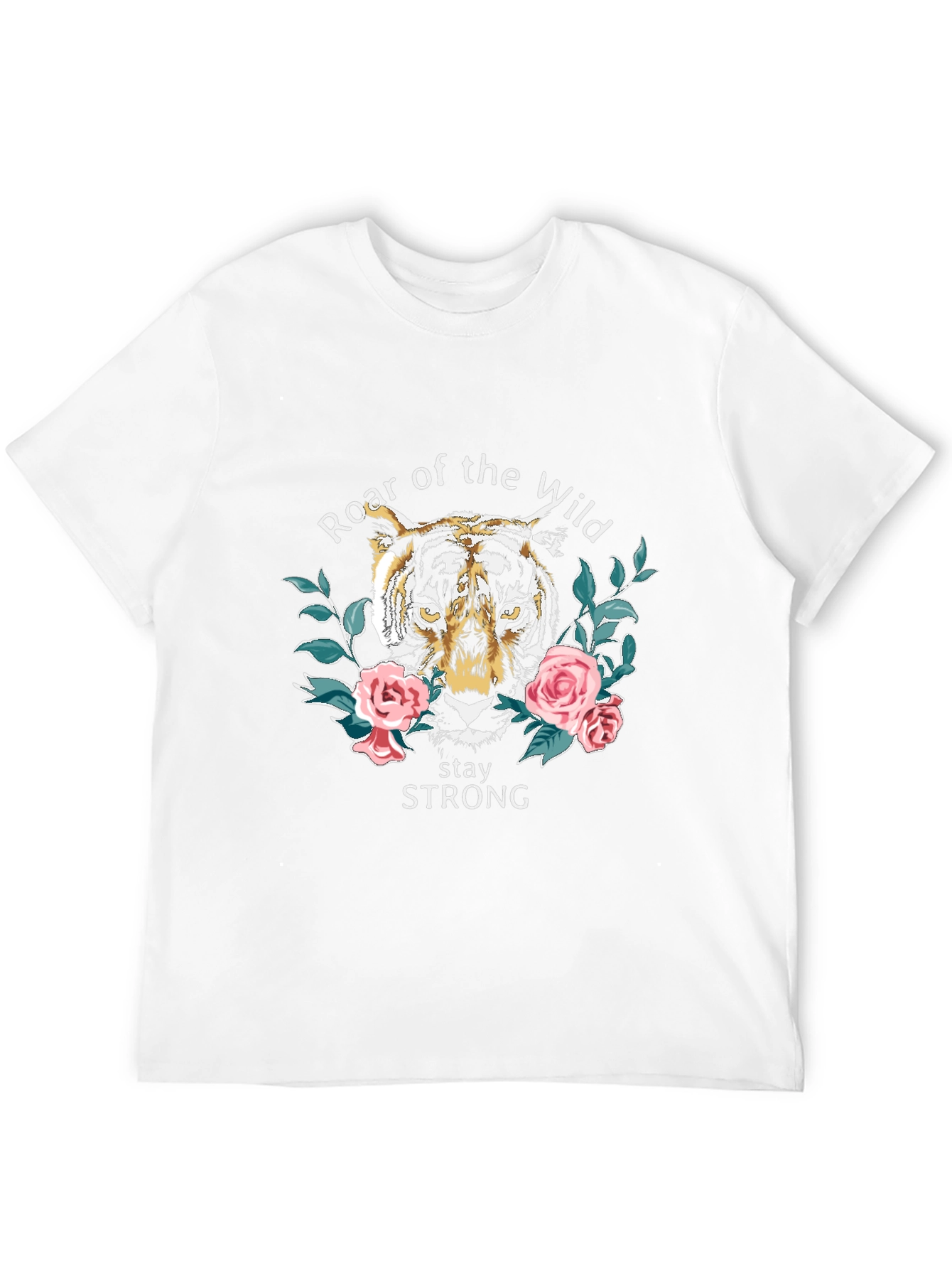 Roar of the Wild Graphic Tee - Stay Strong