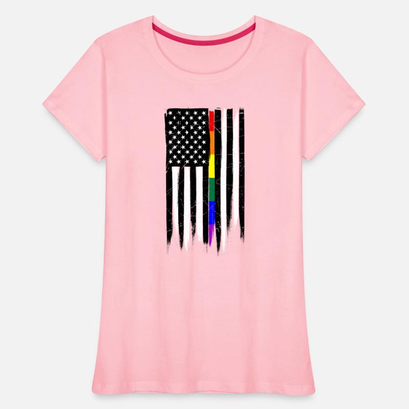 LGBTQ Thin Line Amercian Flag