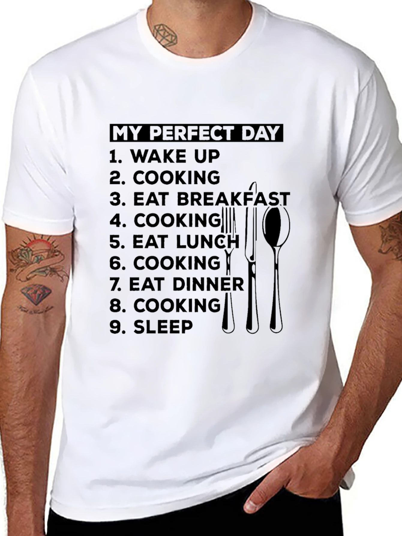 My Perfect Day Cooking T-Shirt