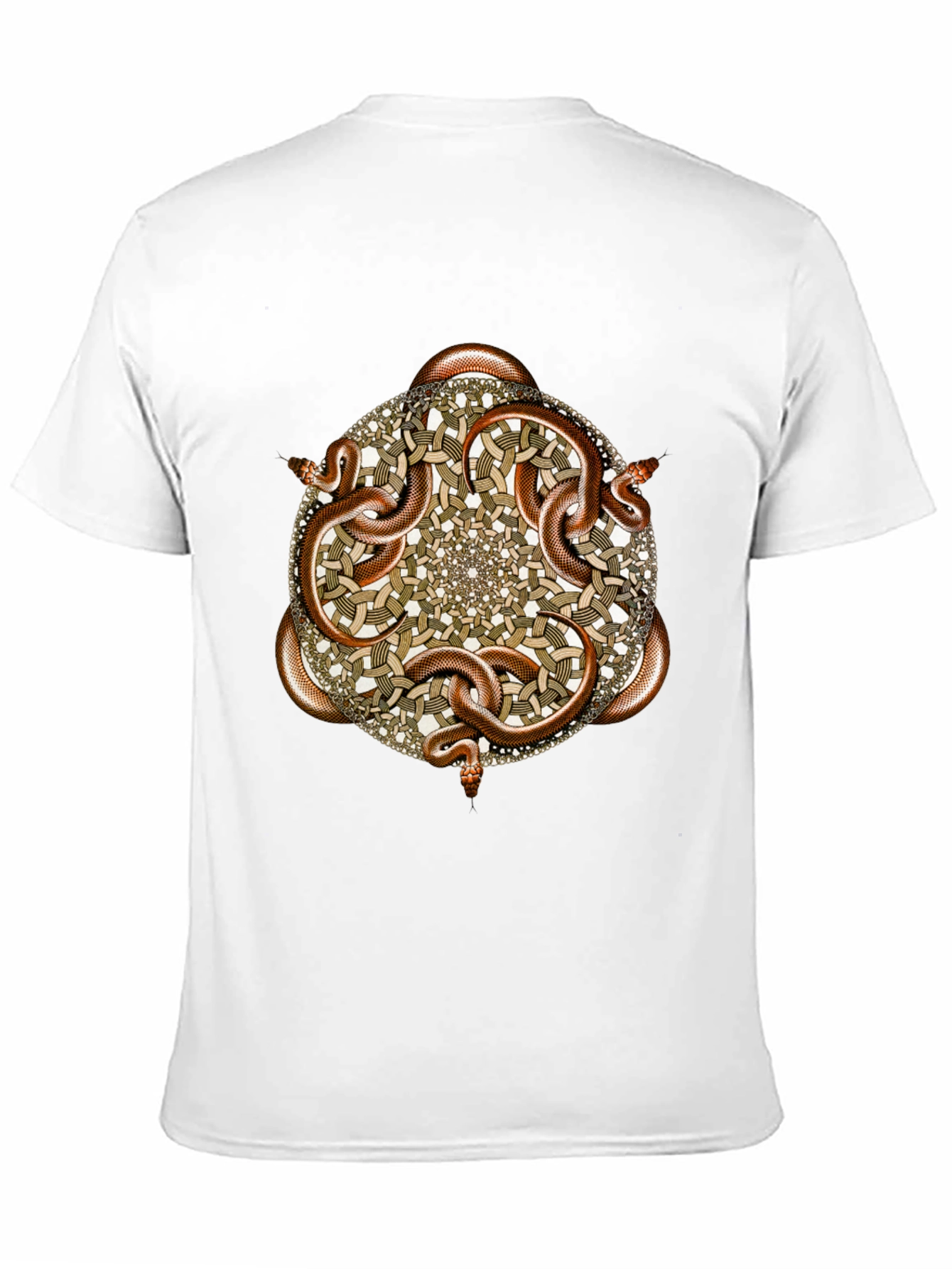 Snake Mandala Graphic T-Shirt