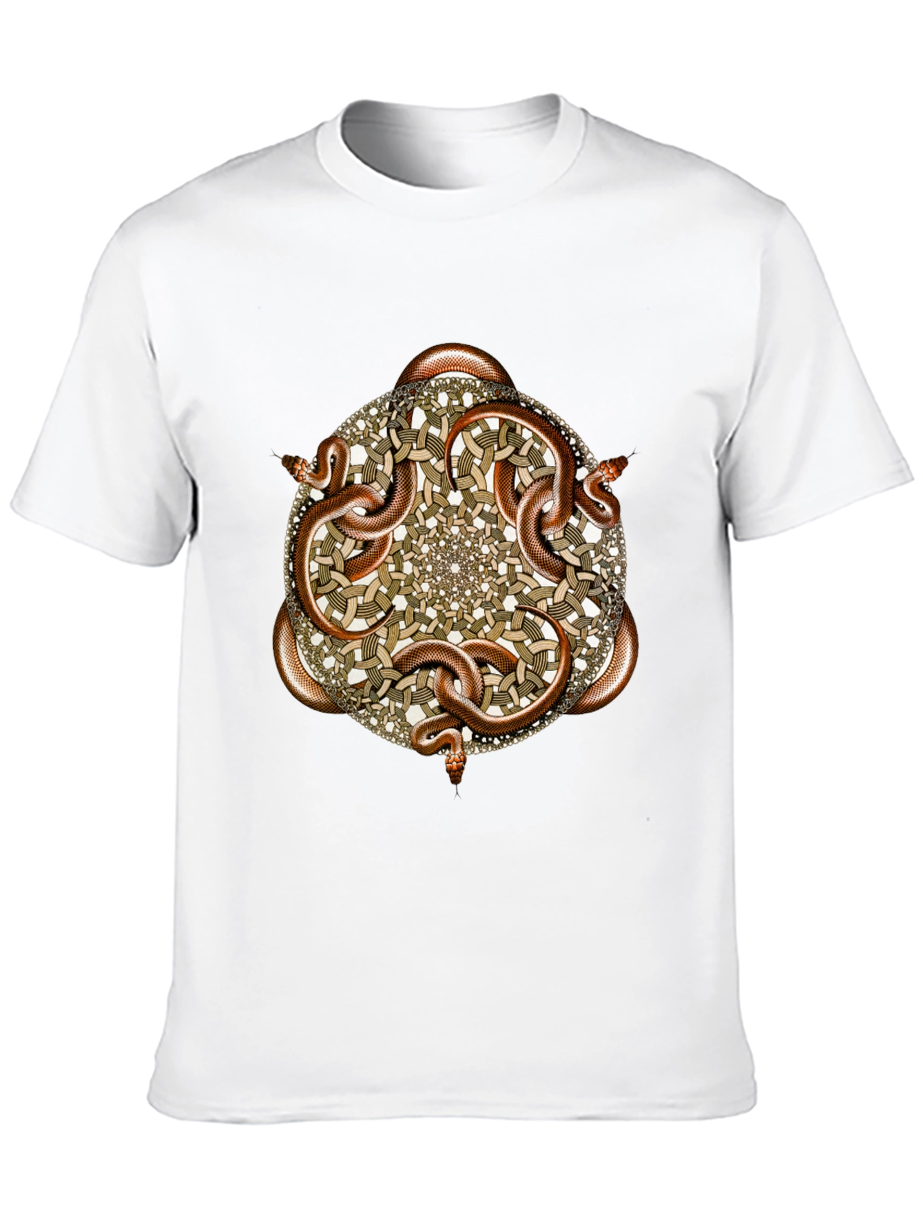 Snake Mandala Graphic T-Shirt