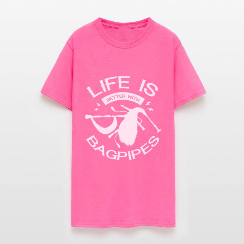 Life Is Better With Bagpipes Piper Musician