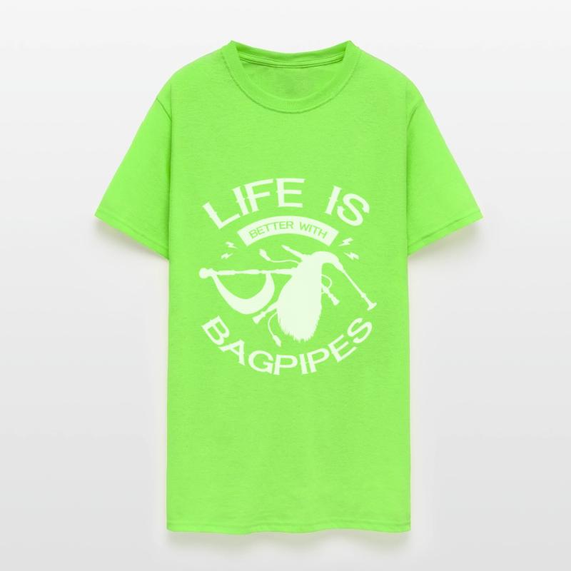 Life Is Better With Bagpipes Piper Musician