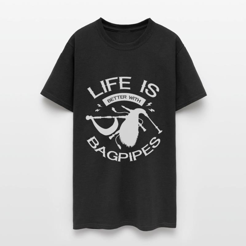 Life Is Better With Bagpipes Piper Musician