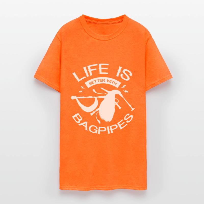 Life Is Better With Bagpipes Piper Musician