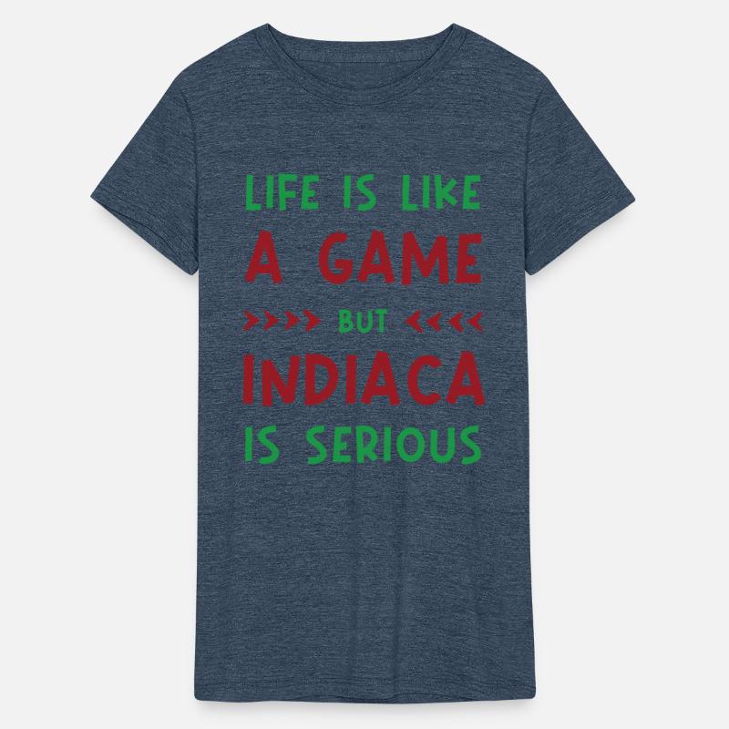 Life is like a game but Indiaca is serious