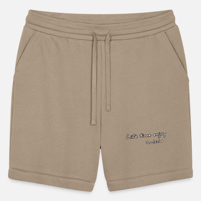 Life time enjoy Yardside font logo white color