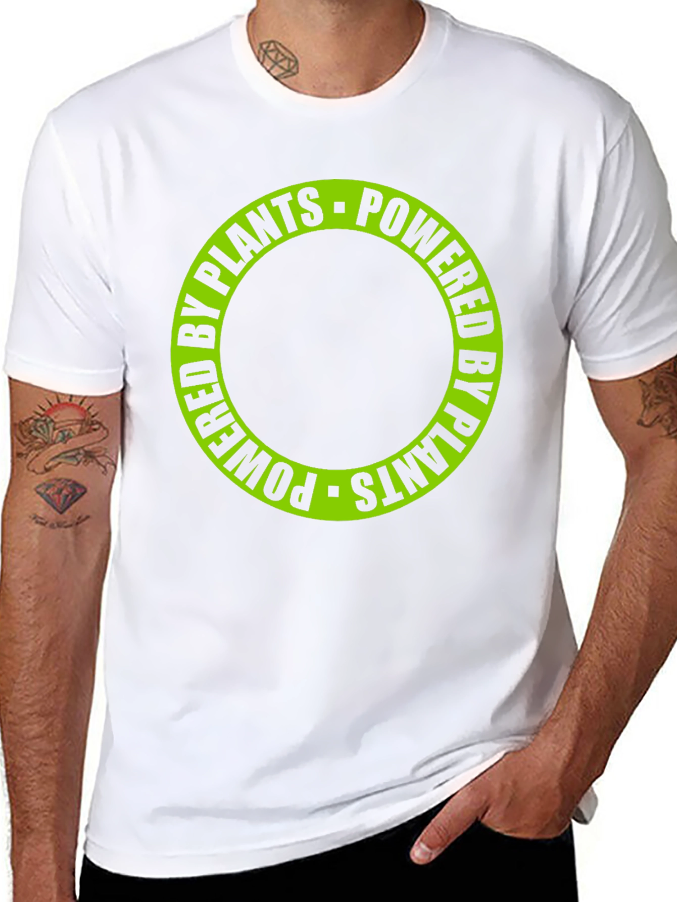 Plants Powered Tee - Vegan Lifestyle Shirt