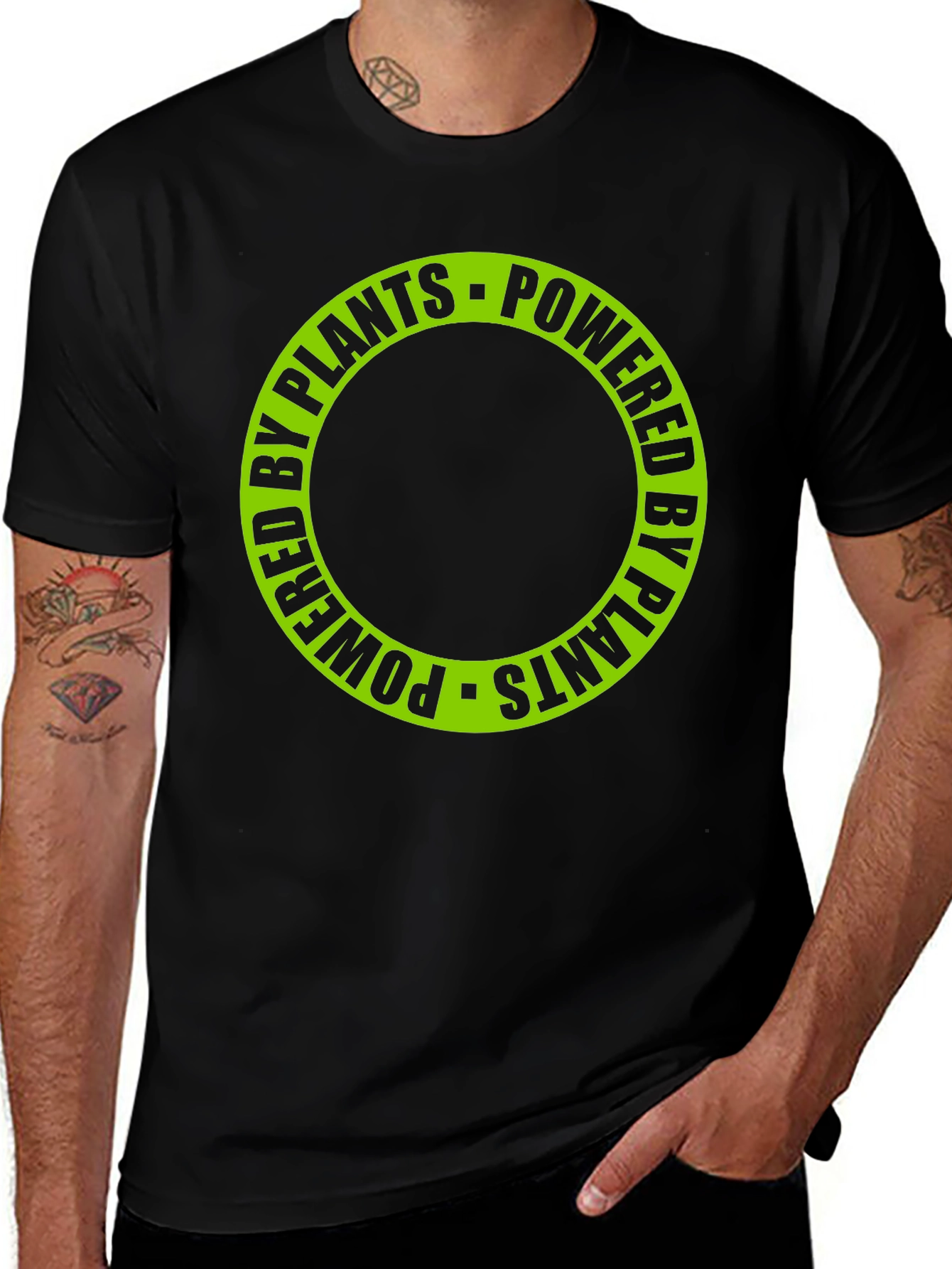 Plants Powered Tee - Vegan Lifestyle Shirt