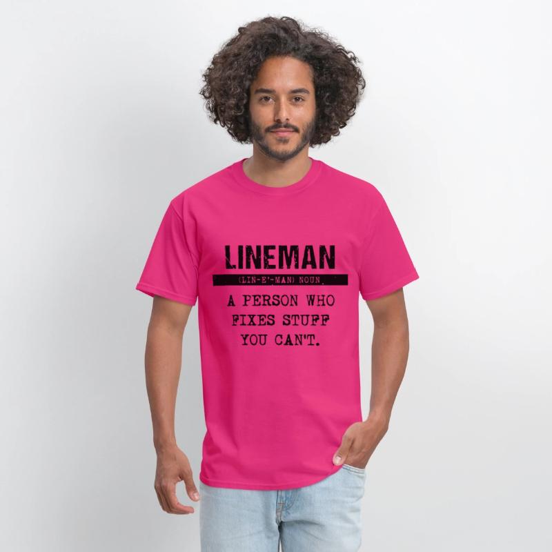 lineman a person who fixes stuff you can t electri