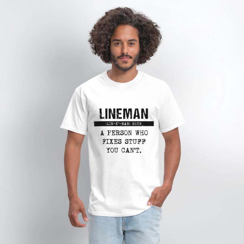 lineman a person who fixes stuff you can t electri