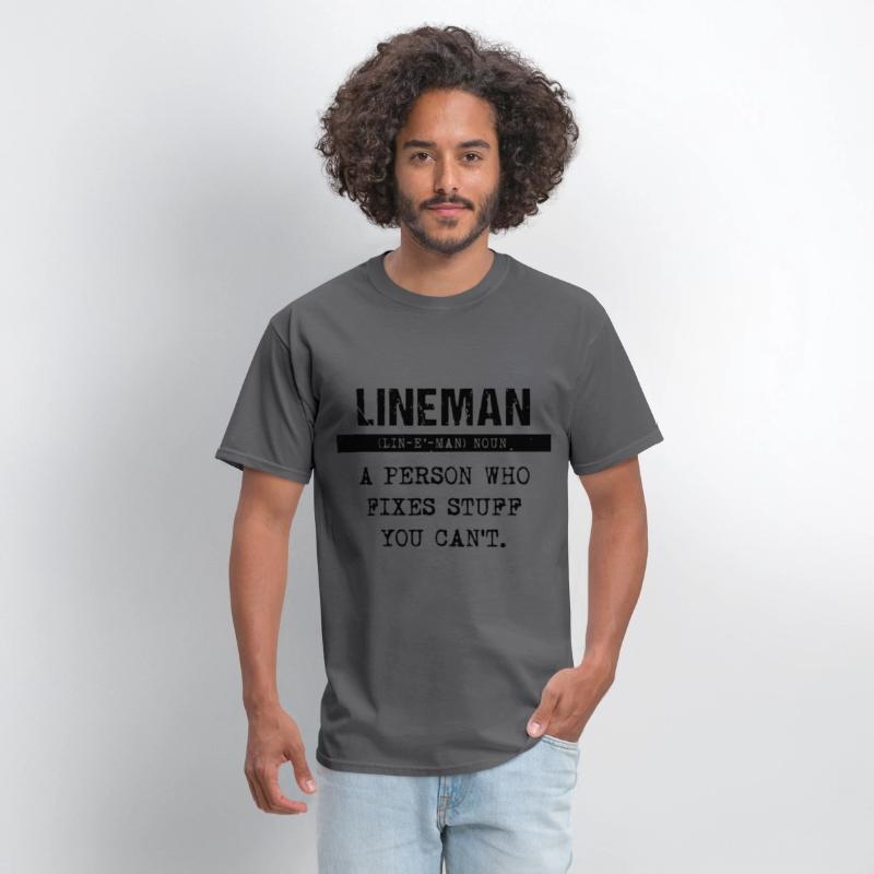 lineman a person who fixes stuff you can t electri