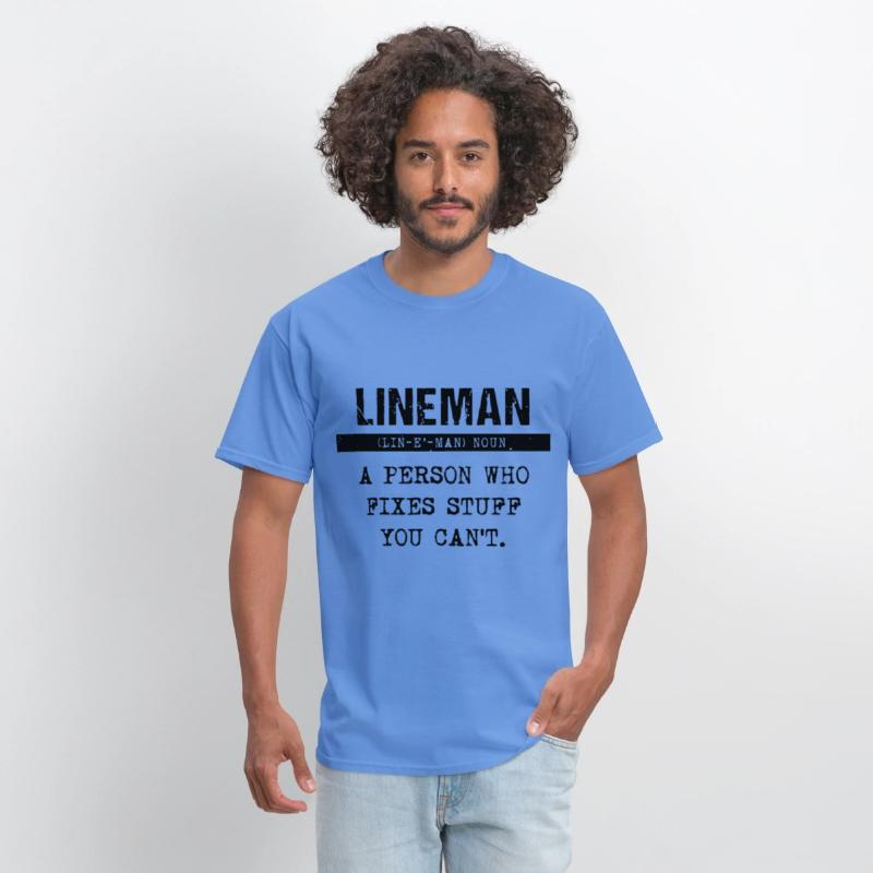 lineman a person who fixes stuff you can t electri