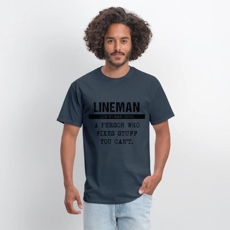 lineman a person who fixes stuff you can t electri