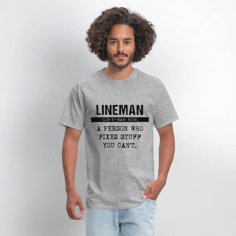 lineman a person who fixes stuff you can t electri
