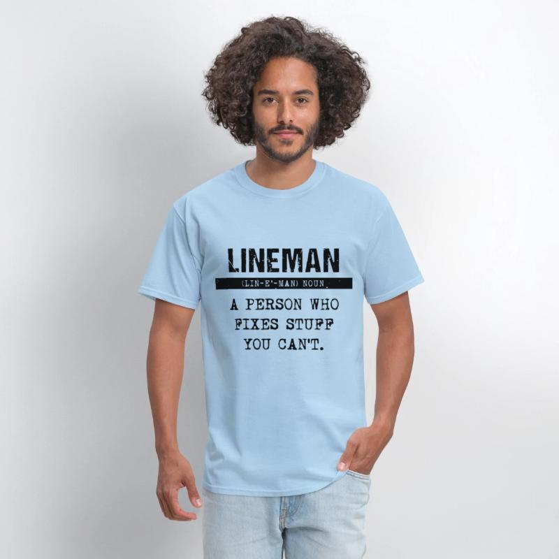 lineman a person who fixes stuff you can t electri