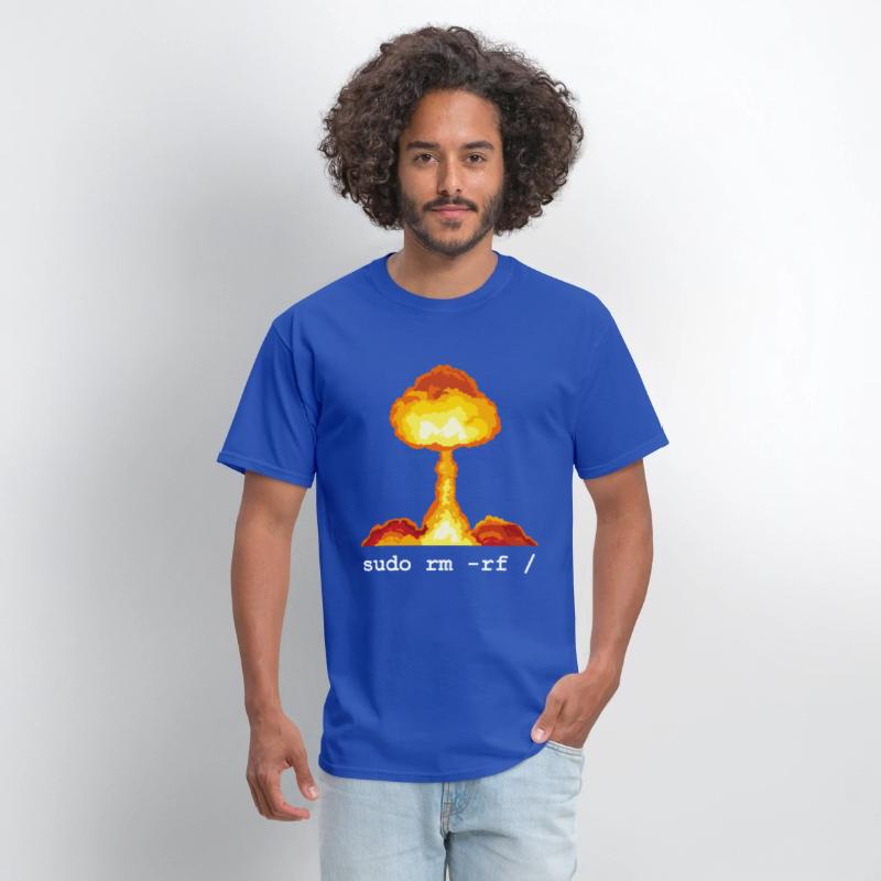 Linux Funny Linux Command Sudo RM RF for Men