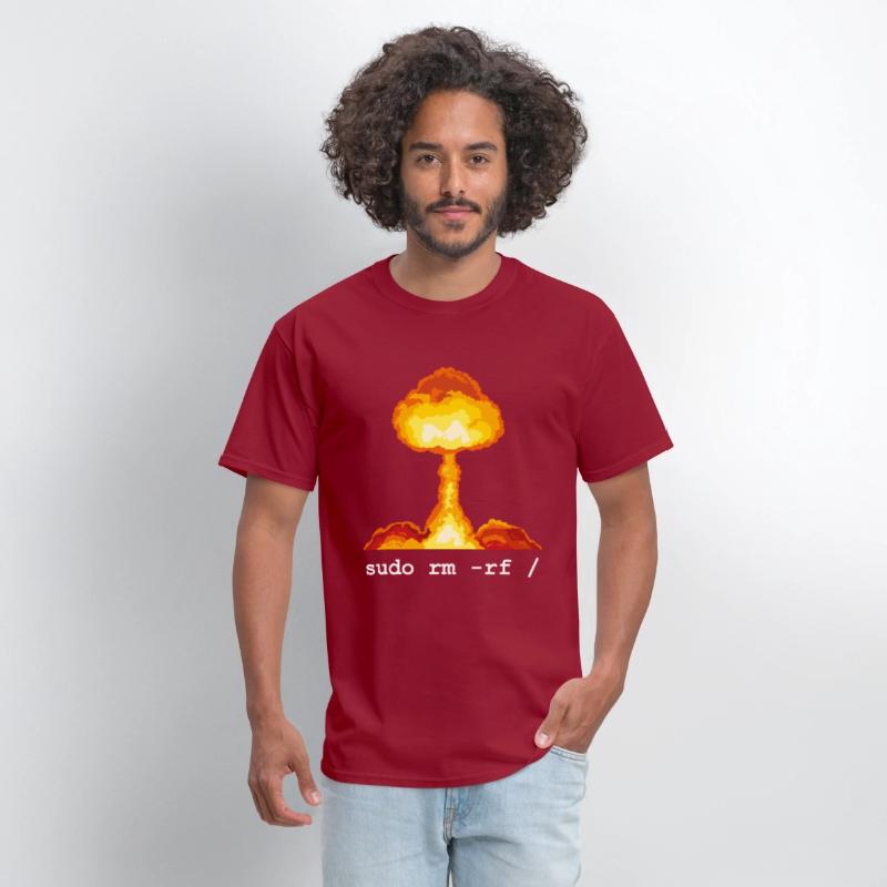 Linux Funny Linux Command Sudo RM RF for Men