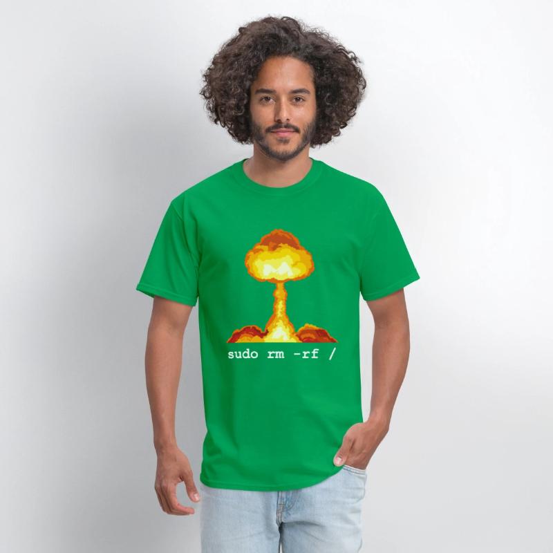Linux Funny Linux Command Sudo RM RF for Men