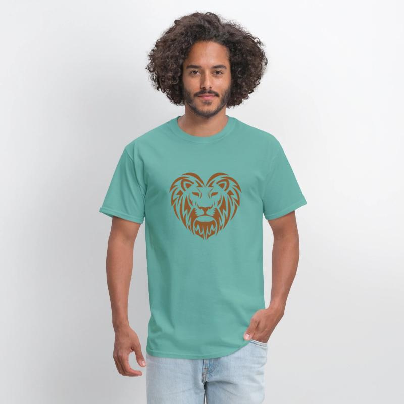LION HEAD HEART
