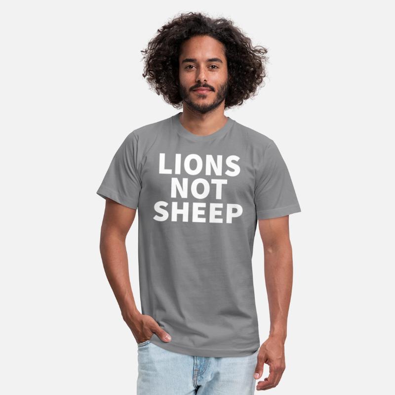 LIONS NOT SHEEP T SHIRT