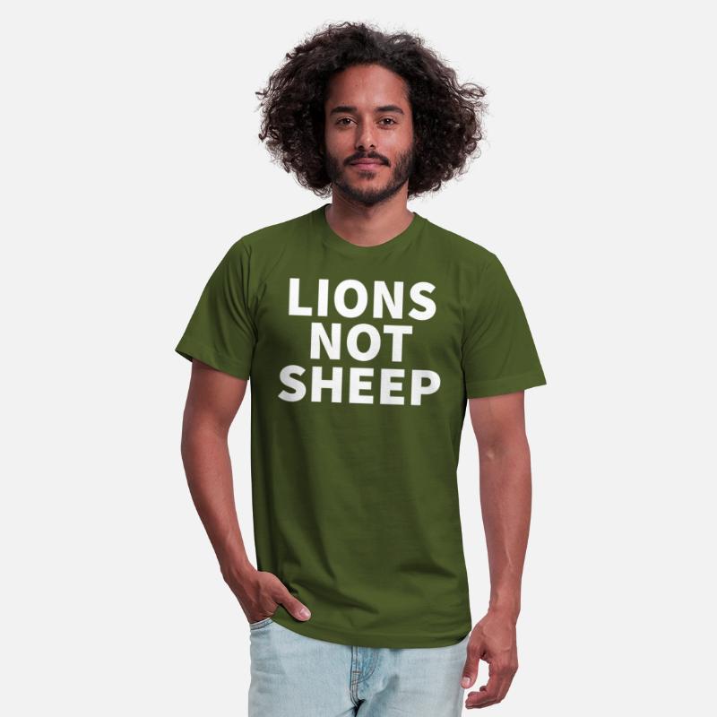 LIONS NOT SHEEP T SHIRT