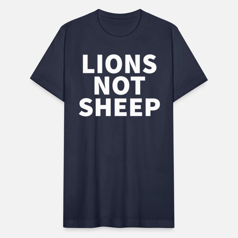 LIONS NOT SHEEP T SHIRT
