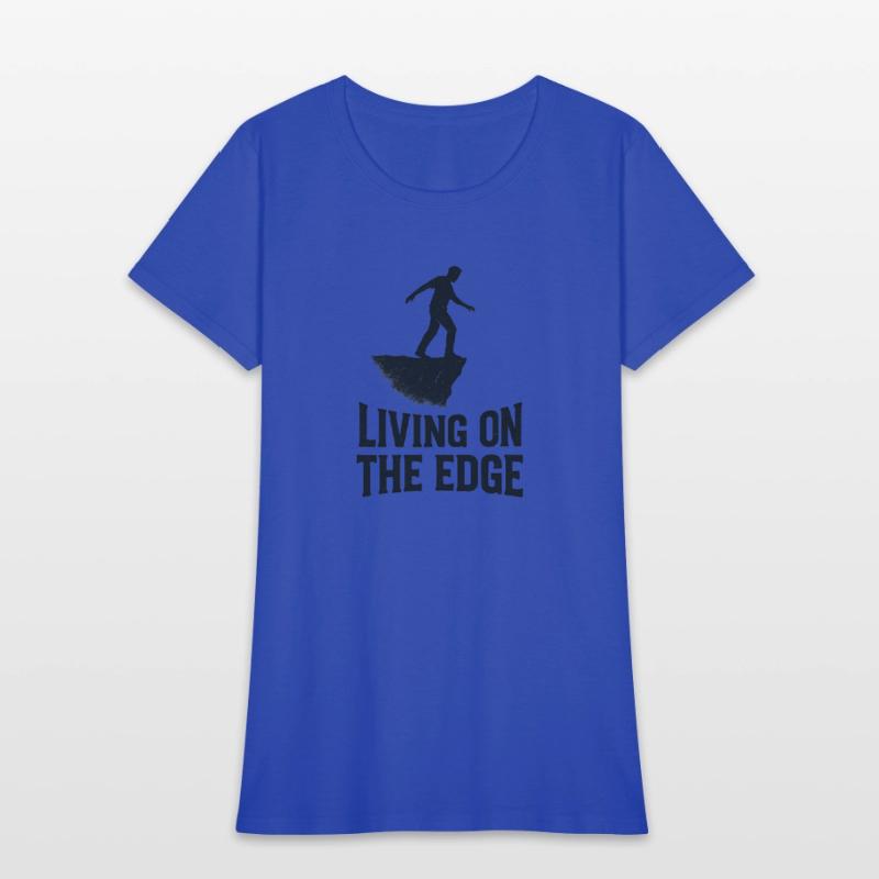 Living on the Edge – Bold Cliffwalker Silhouette