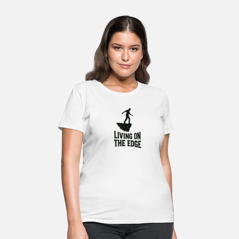 Living on the Edge – Bold Cliffwalker Silhouette