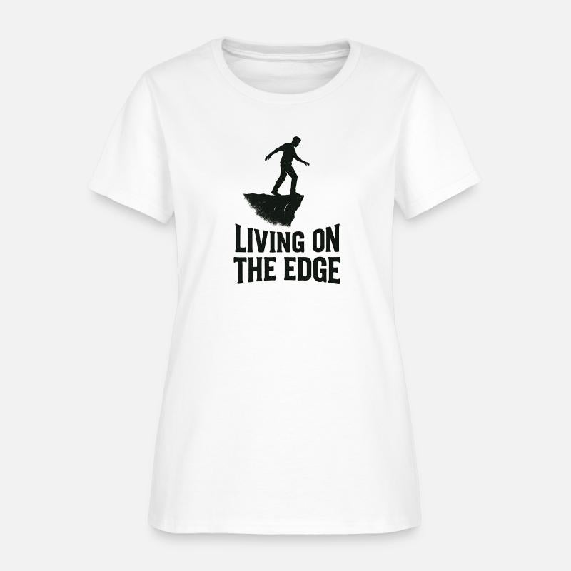 Living on the Edge – Bold Cliffwalker Silhouette