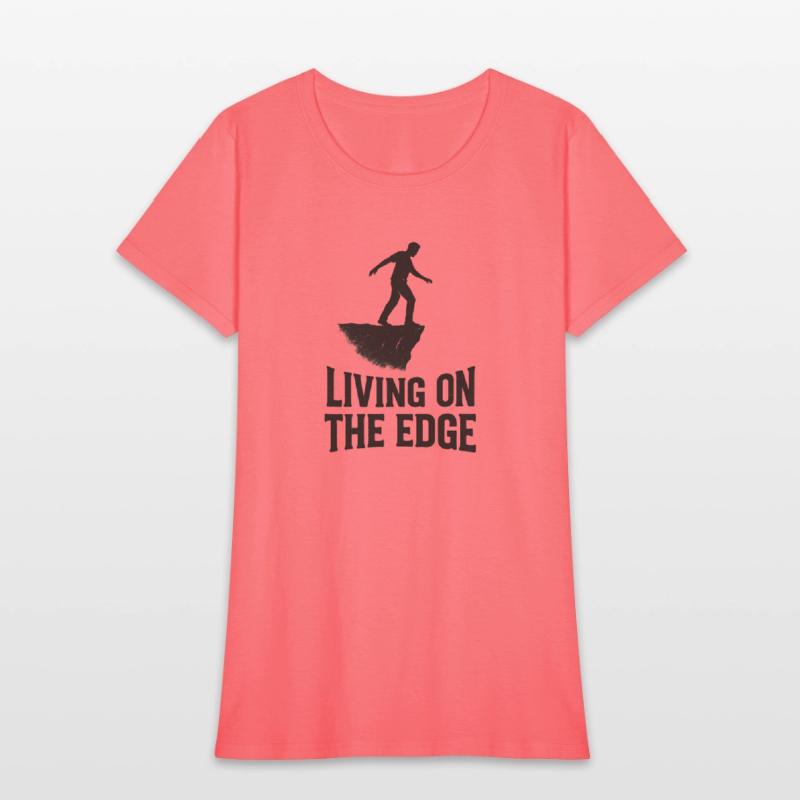 Living on the Edge – Bold Cliffwalker Silhouette