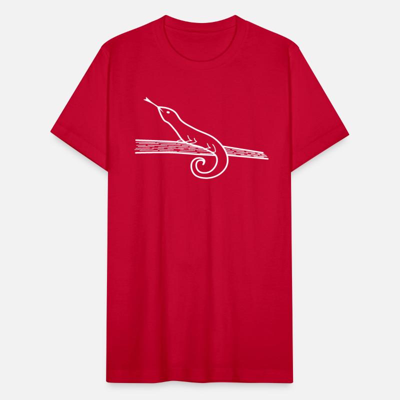 Lizard on a tree branch