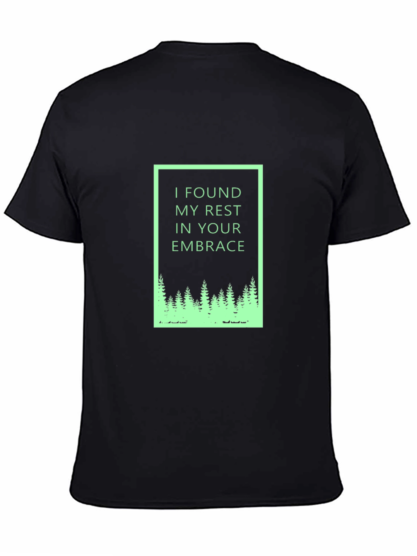 Natures Embrace Graphic Tee - Black