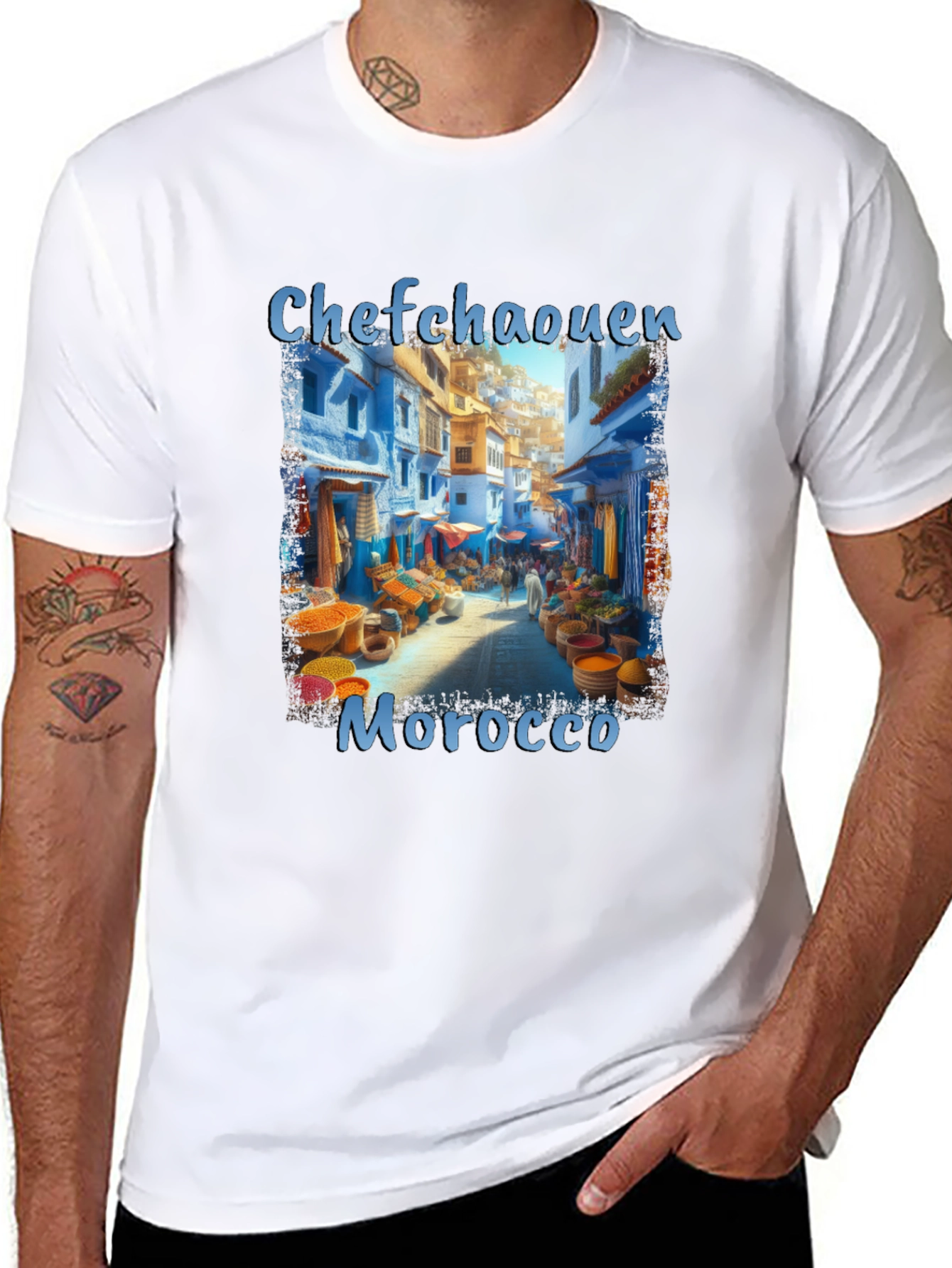 Chefchaouen Morocco T-Shirt