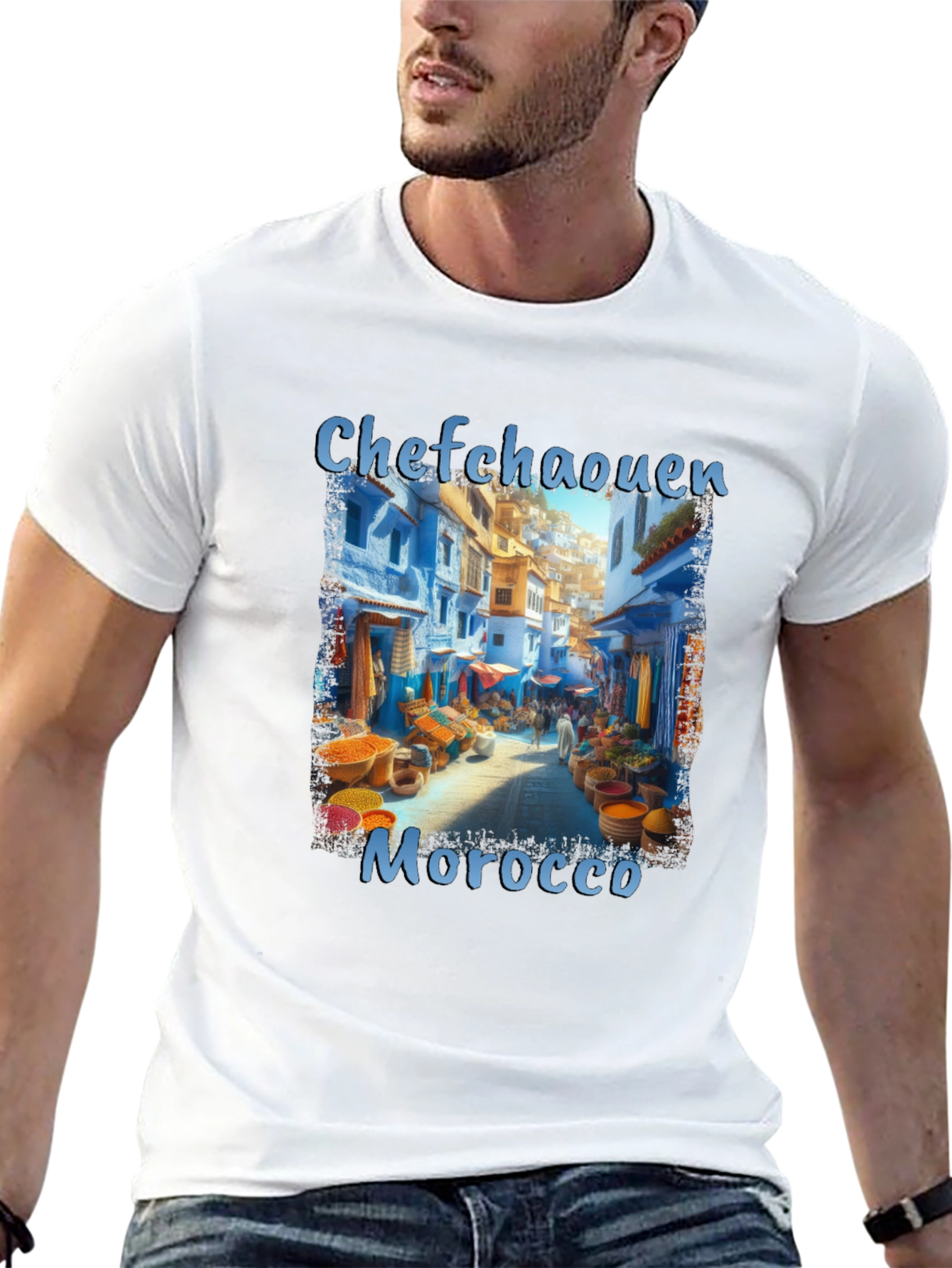 Chefchaouen Morocco T-Shirt