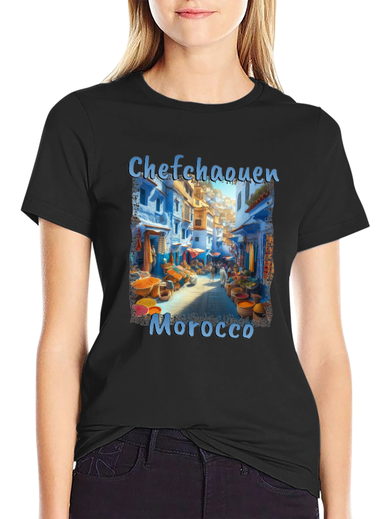 Chefchaouen Morocco T-Shirt