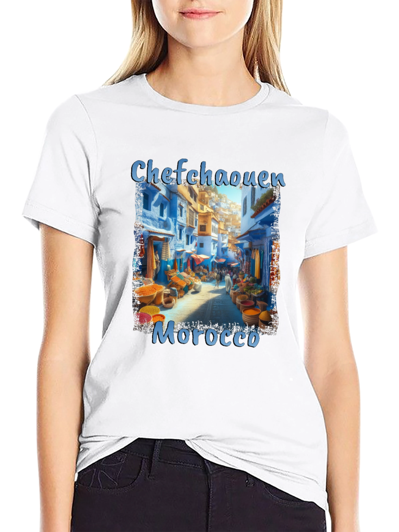 Chefchaouen Morocco T-Shirt