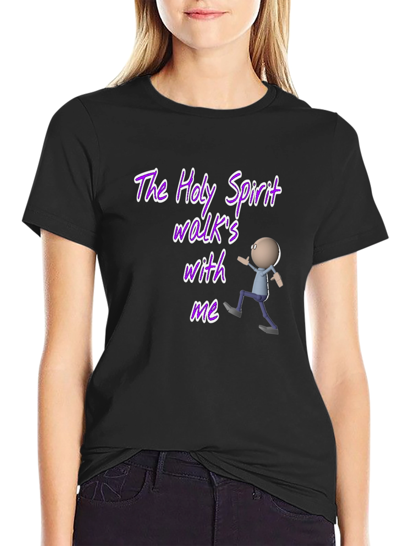 The Holy Spirit Walks With Me T-Shirt