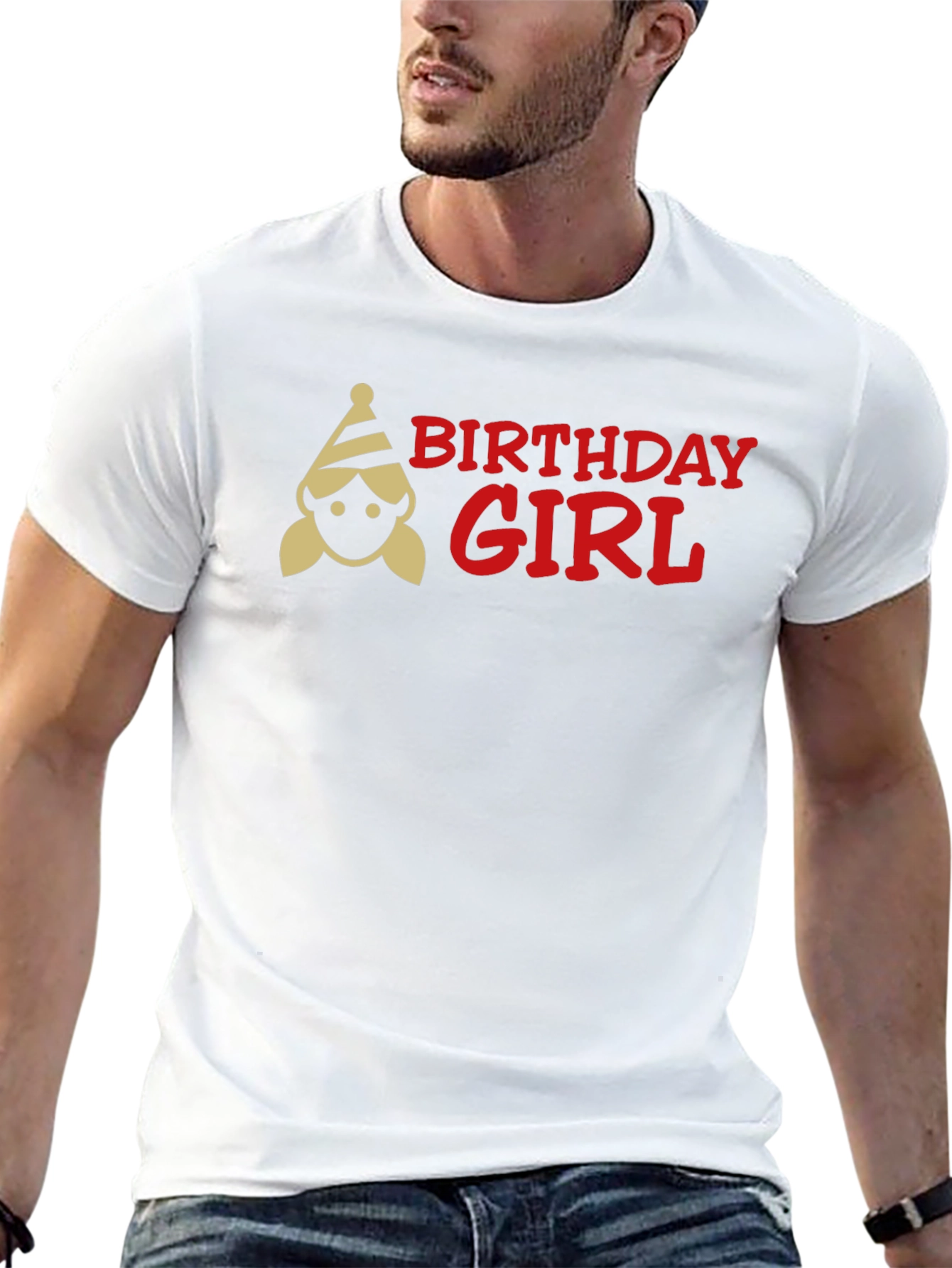 Birthday Girl Graphic Tee - Cute Celebration T-Shirt