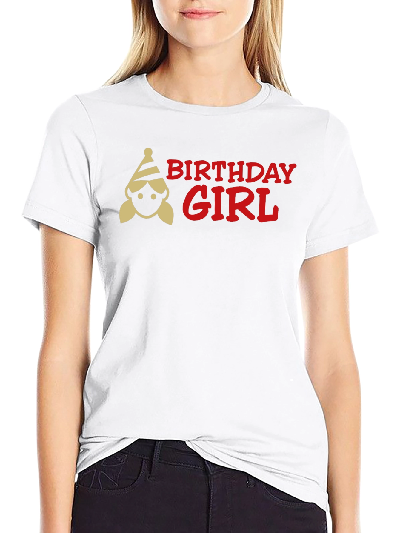 Birthday Girl Graphic Tee - Cute Celebration T-Shirt
