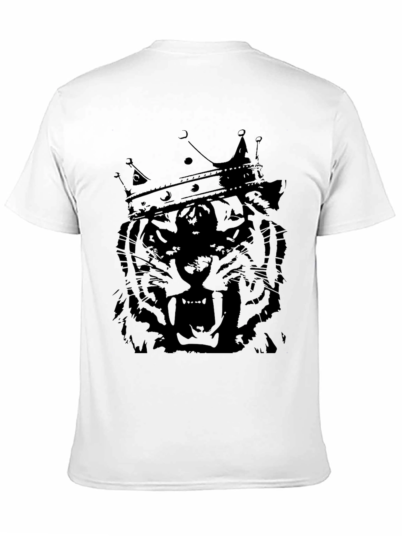 King Tiger Graphic Tee - Black T-Shirt