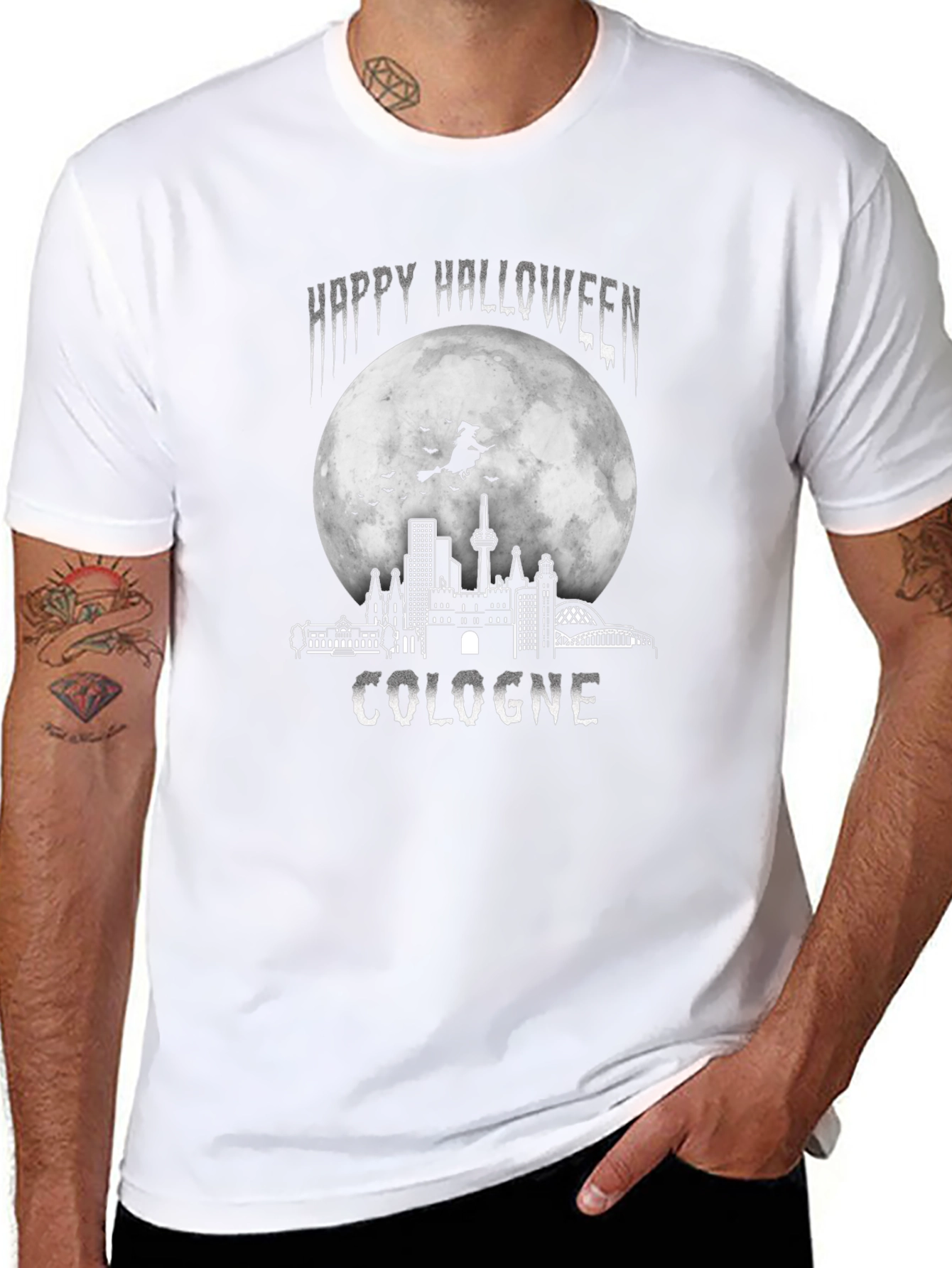 Happy Halloween Cologne T-Shirt