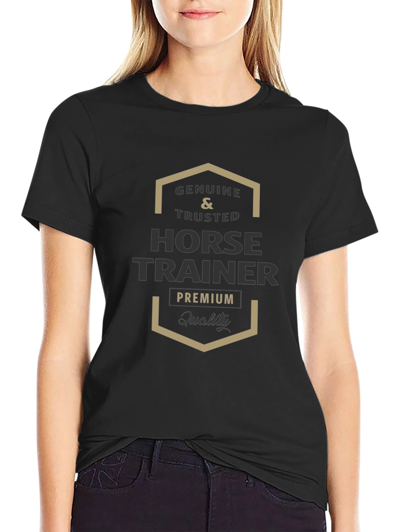 Genuine Horse Trainer Premium Quality T-Shirt