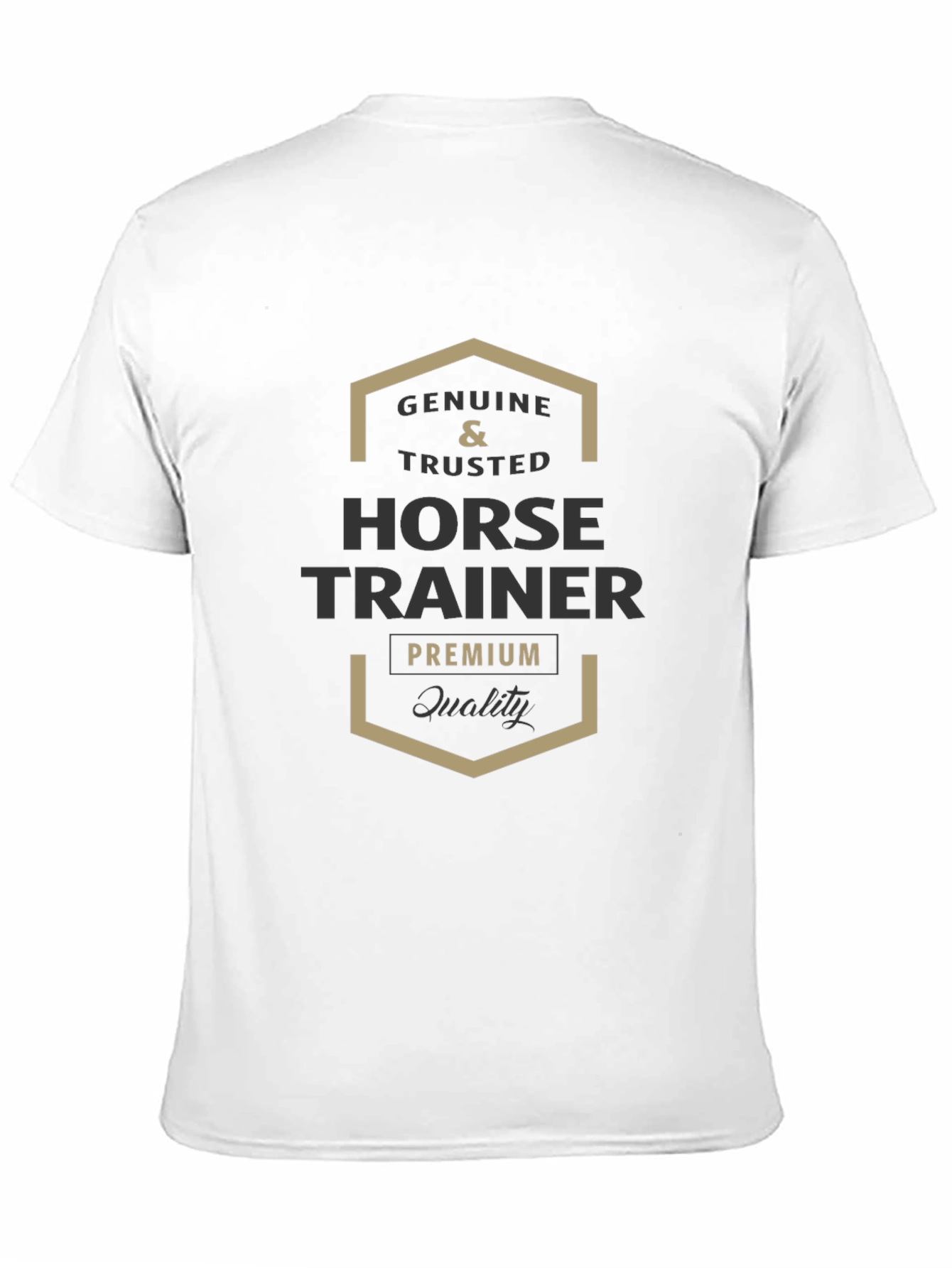 Genuine Horse Trainer Premium Quality T-Shirt