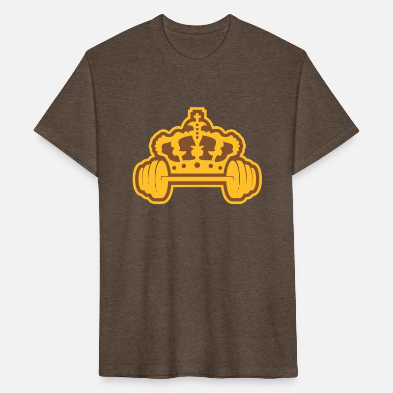 Logo design crown dumbbell