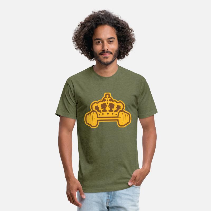 Logo design crown dumbbell